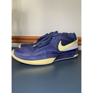 Nike Ja 1 Murray State Midnight Navy Blue and Yellow FQ4796-402 Mens Size 13.5